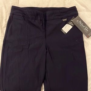 Women’s Michael Tyler Collection Dress Ankle Pant, Black, Size 12, NWT